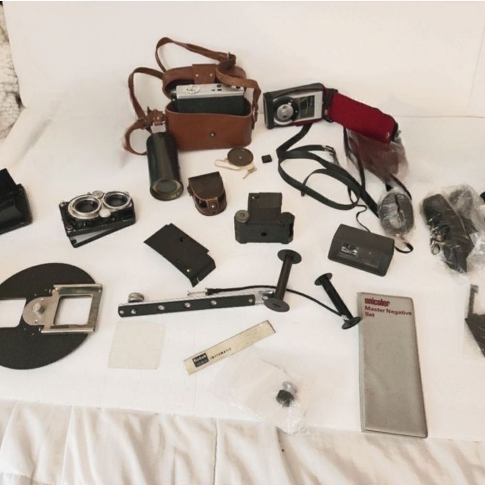 Vintage Camera Accesories Lot